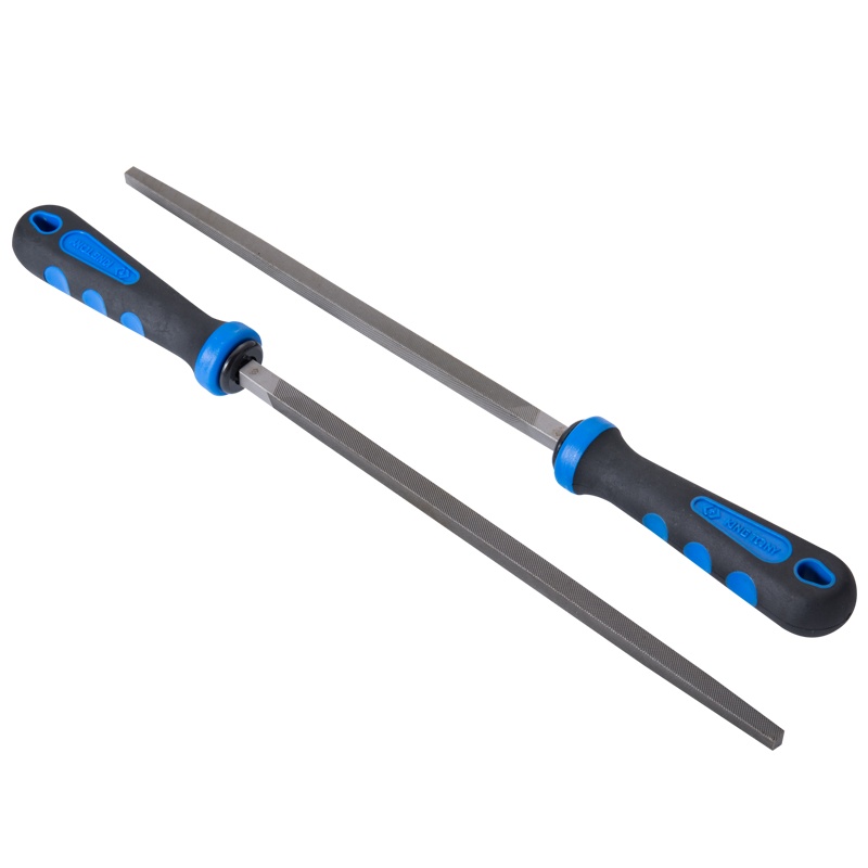 藍帶 细齿方锉刀/胶把 75502-10G