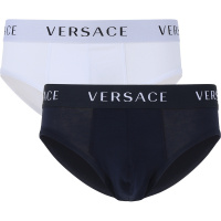 VERSACE 范思哲 男士 棉质 三角内裤两件套装AU04019 AC00058