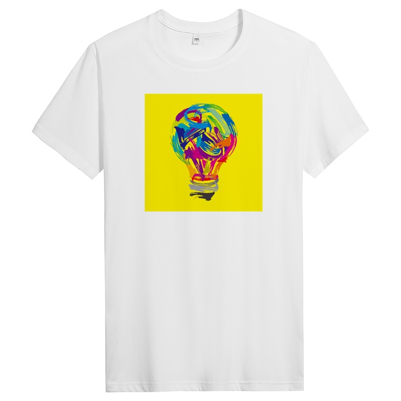 男士夏季圆领纯棉短袖t恤男生半袖体潮流时尚 DT10904