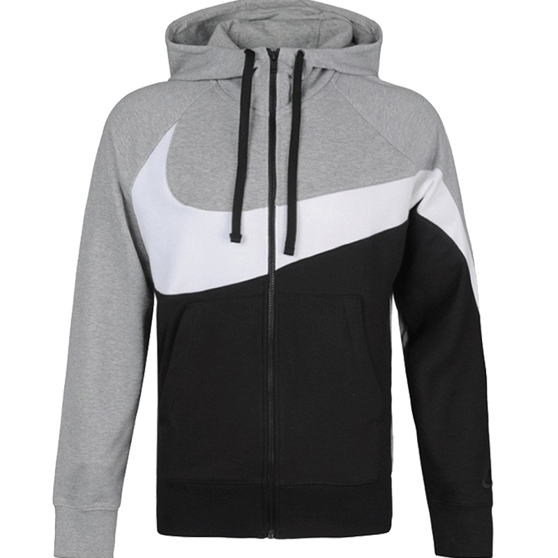 Nike耐克男装运动休闲防风连帽夹克外套 AR3085-063