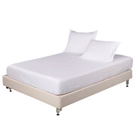 祝源酒店床上用品 防羽布全棉面料羽丝绒床垫 学校家用保护垫 HDZ-002