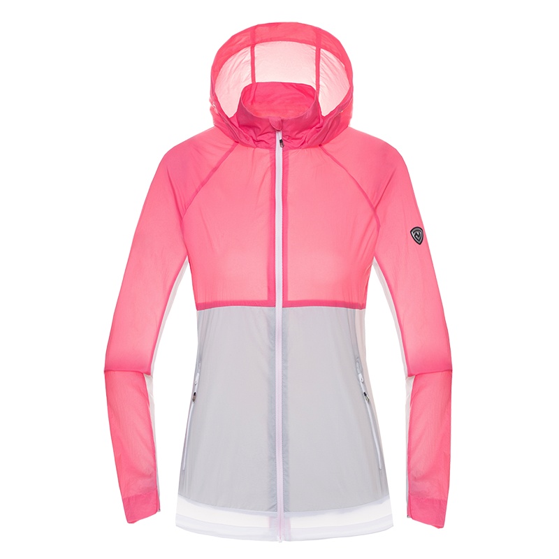 诺诗兰户外轻薄便携皮肤风衣女透气防泼水防晒衣GL082B04