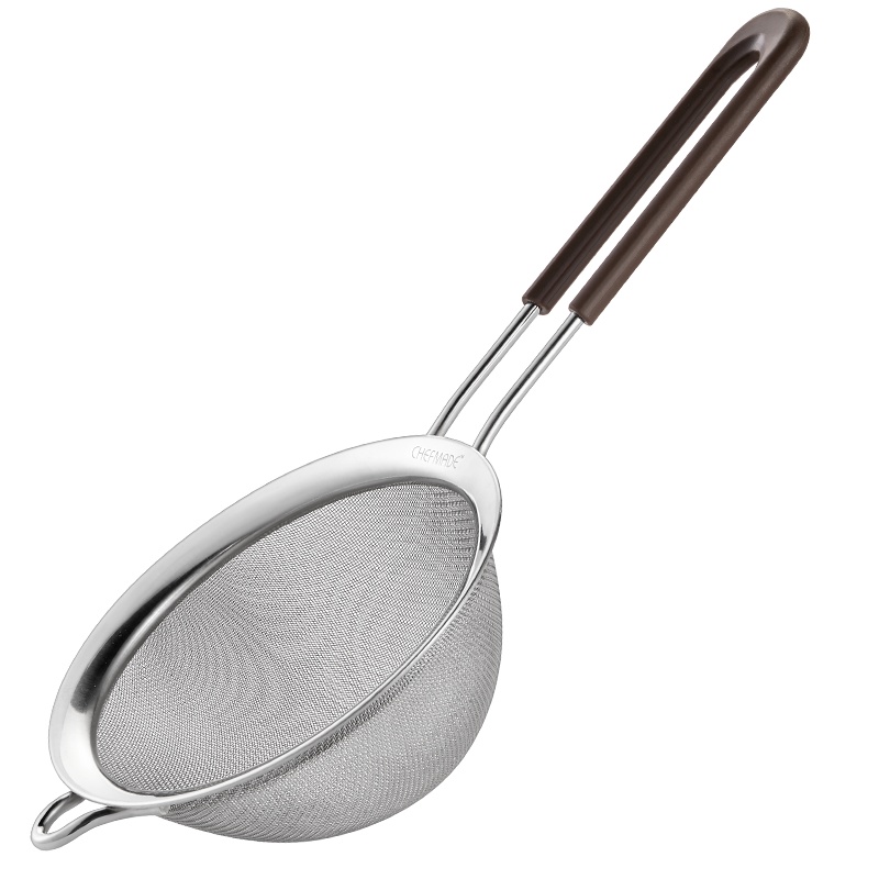 学厨 CHEFMADE 烘焙工具 蛋糕模具厨房工具 面粉筛子 糖粉过滤网筛网细孔16cm30目 WK9245