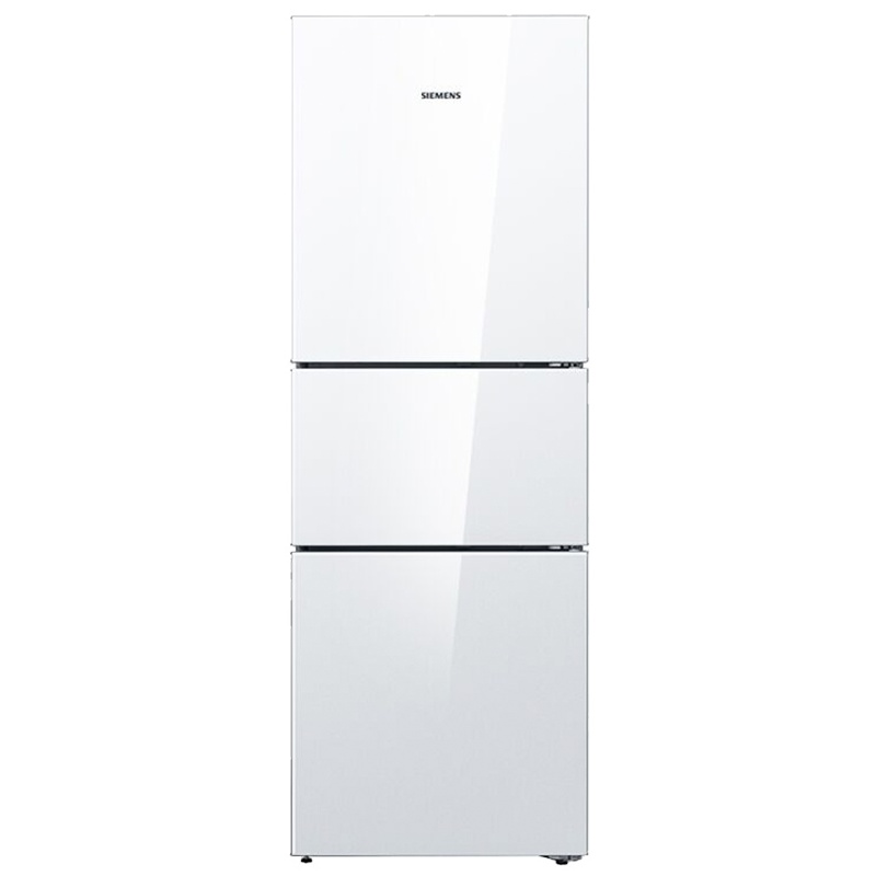 西门子(SIEMENS)BCD-274(KG27FA21NC)274升 三门冰箱 零度保鲜 三循环 家用电冰箱(白色)