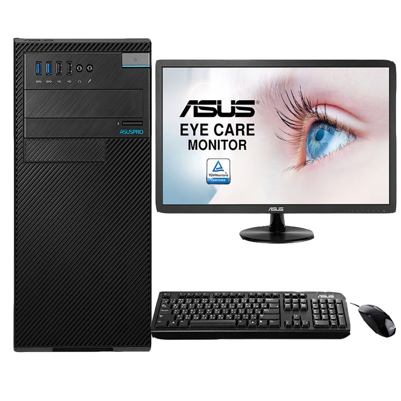 华硕(ASUS)商用台式电脑D540MA 21.5英寸(G5420 4G 1T DOS )