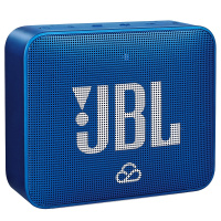 JBL GO2 音乐金砖SMART2 蓝色无线智能音响 便携式蓝牙音箱 低音炮防水户外 迷你音响 语音助手