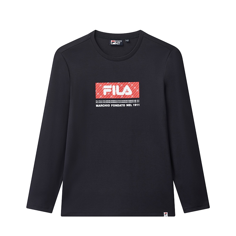 斐乐FILA 男长袖T F11M048201F