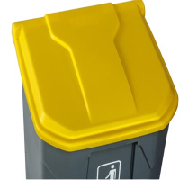 涤雪(DIXUE)脚踏式80L大号户外垃圾桶