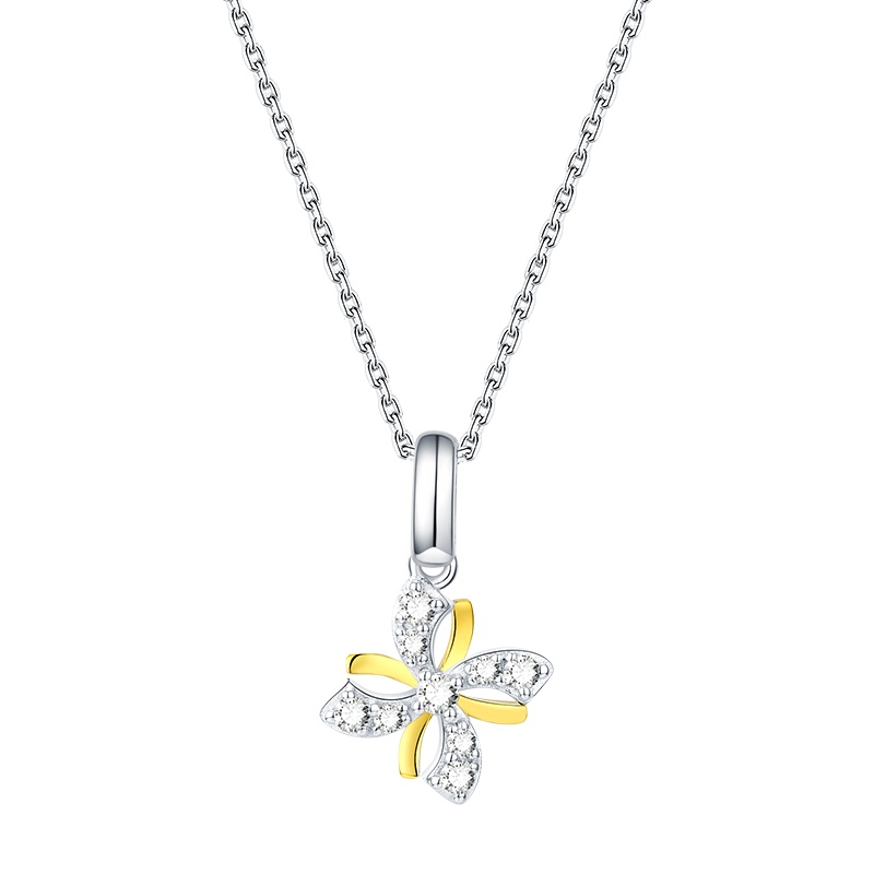 MyMiss2020新款风车项链女士日韩简约百搭小众学生闺蜜生日礼物送女友 恋爱风暴