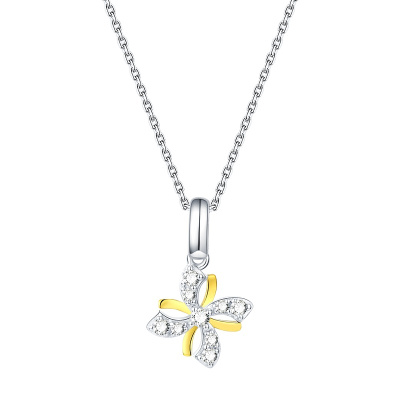 MyMiss2020新款风车项链女士日韩简约百搭小众学生闺蜜生日礼物送女友 恋爱风暴