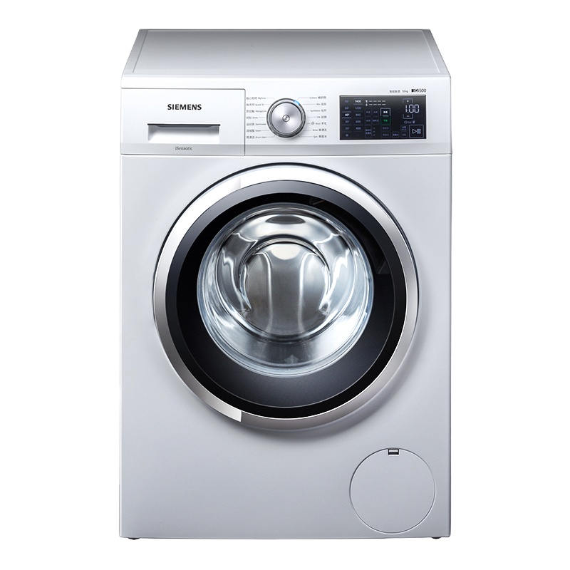 西门子(SIEMENS)XQG100-WM14R560LW 10公斤 高温煮洗 变频 智能除渍 滚筒洗衣机(白色)
