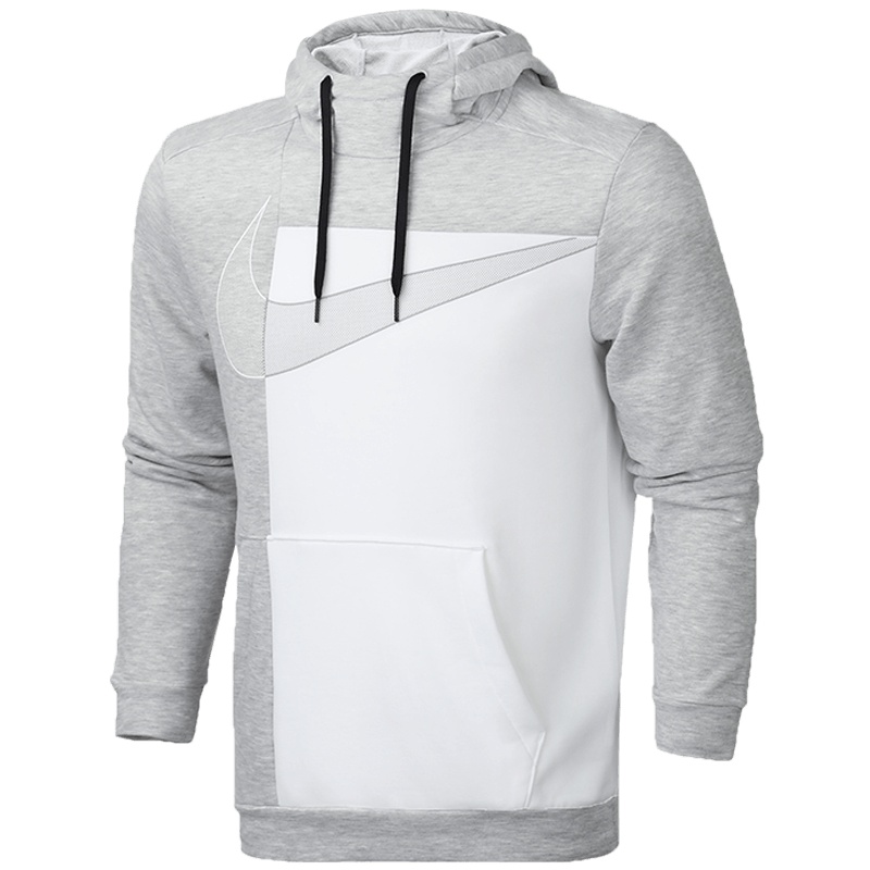 NIKE耐克男装卫衣春季撞色拼接连帽套头衫运动服CJ4864