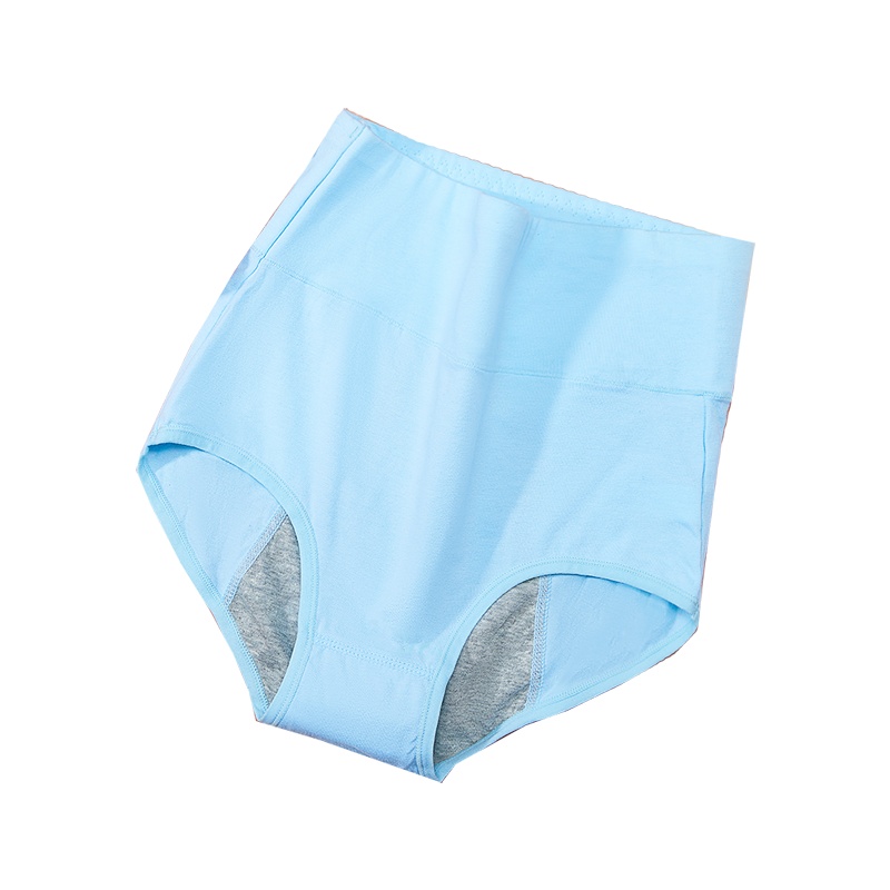 ENK 3条生理裤女纯棉高腰前后防漏月经期安全裤例假来大姨妈穿的内裤