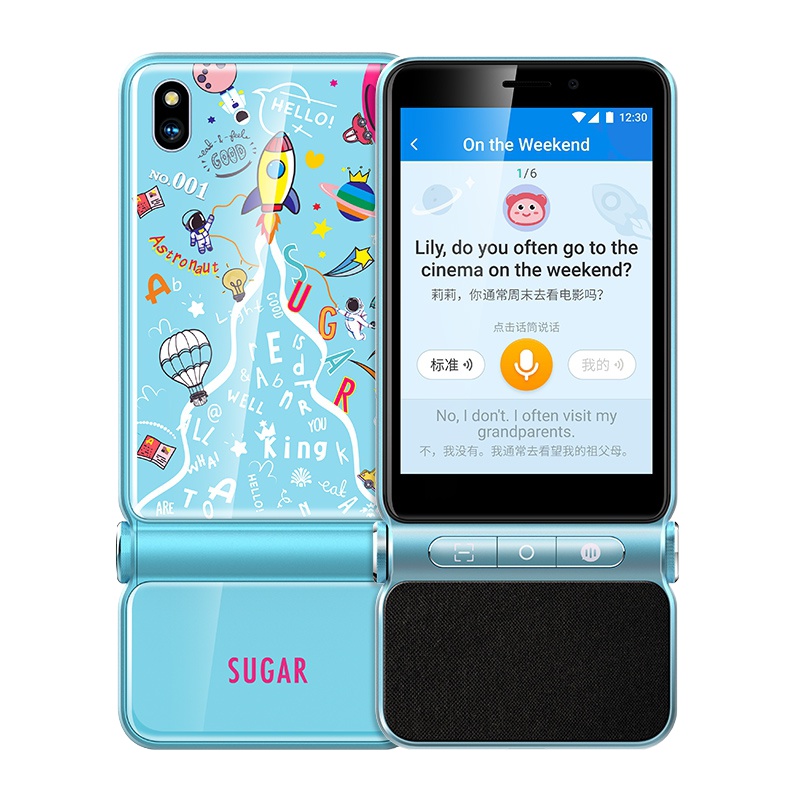 sugar/糖果口语学习魔方A100 智能精准定位儿童学生英语口语学习学生手机