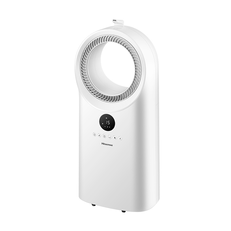 海信(Hisense)空调扇四档风速离子群净化家用宿舍风扇水冷移动小型加湿蒸发式轻音无叶单冷风扇FCY-ADN8001