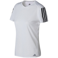 【自营】adidas阿迪达斯女子短袖T恤climalite跑步清凉运动服CZ7571