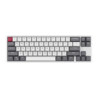 黑爵K680T蓝牙机械键盘无线码字小型充电便携小68键青轴黑轴红轴茶轴PBT键帽可连笔记本ipad手机电脑平板