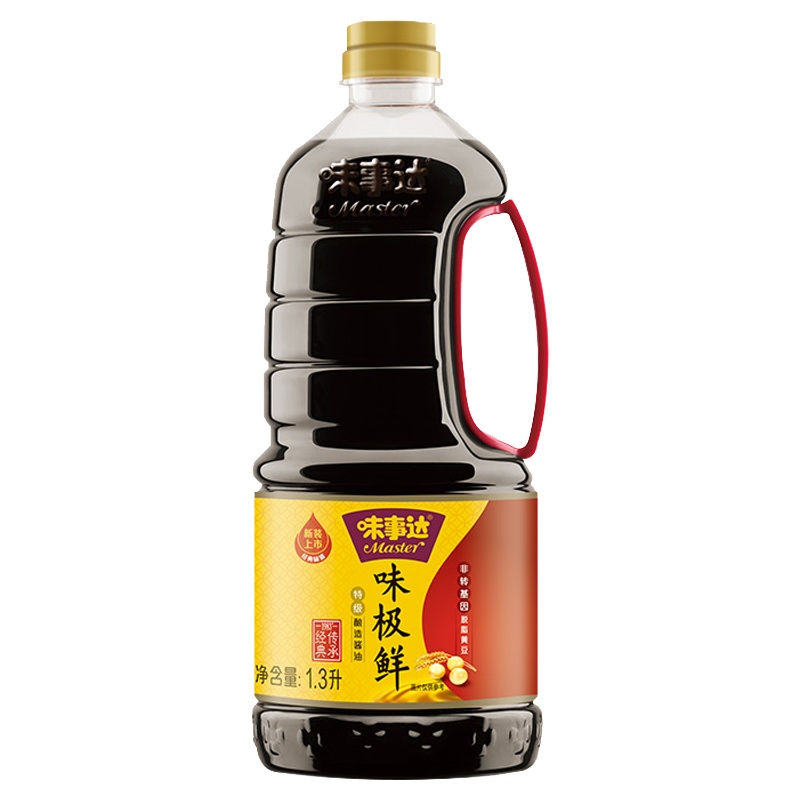 味事达 味极鲜 1.3L 生抽酱油调料调味品烹饪凉拌汁