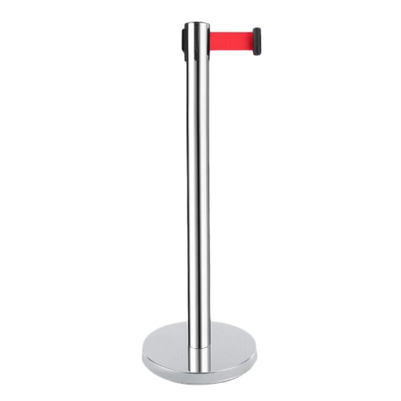 逐鹿中原单柱防护栏隔离带栏杆警戒隔离线带柱DZ034三色可选