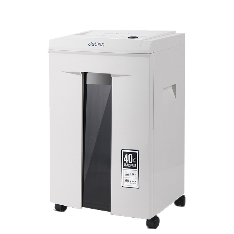 得力(deli)9912碎纸机(浅灰) 一台装