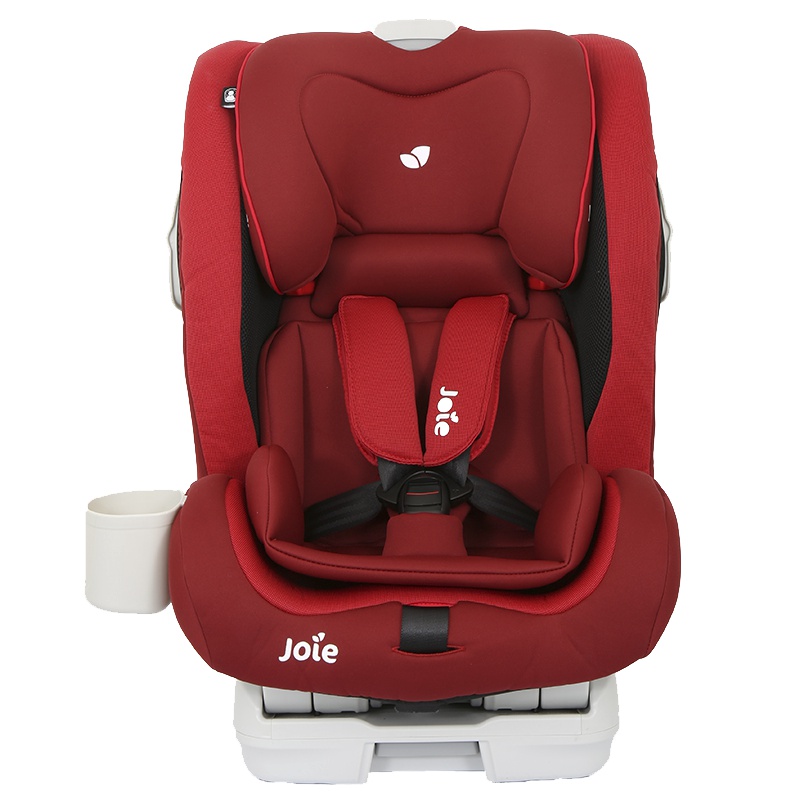 英国Joie巧儿宜汽车儿童安全座椅ISOFIX/LATCH双接口 9个月-12岁盖世战神C1504 宝石红