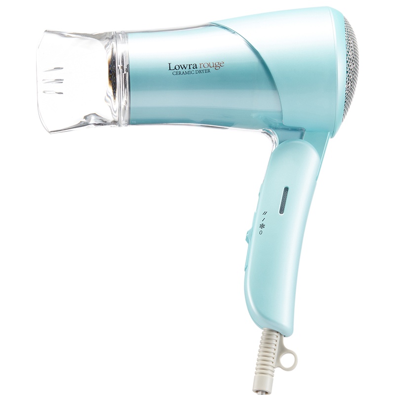 Lowra rouge罗拉家用出风口接近零辐射吹风机负离子母婴电吹风筒-天空蓝