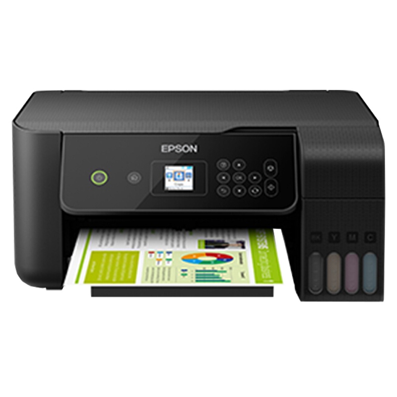 爱普生(EPSON)L3169 墨仓式彩色喷墨打印机 作业打印机 多功能一体机A4办公家用打印彩色喷墨 连供 照片打印 手机微信打印 无线打印机复印扫描 一体机 套餐四