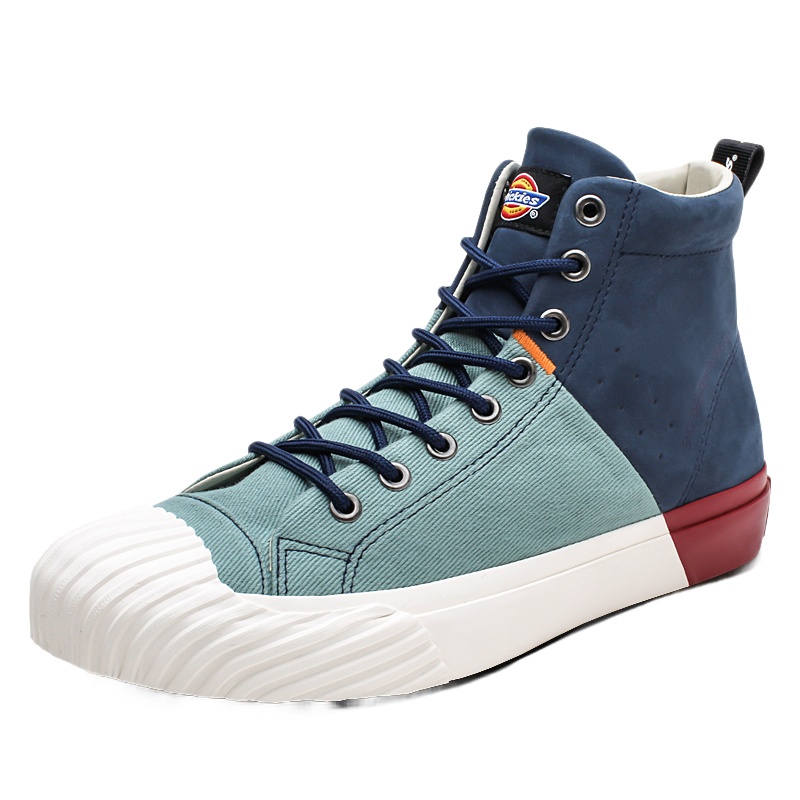 Dickies男鞋春秋季新款帆布鞋男高帮潮流韩版板鞋百搭学生休闲鞋193M50LXS4B