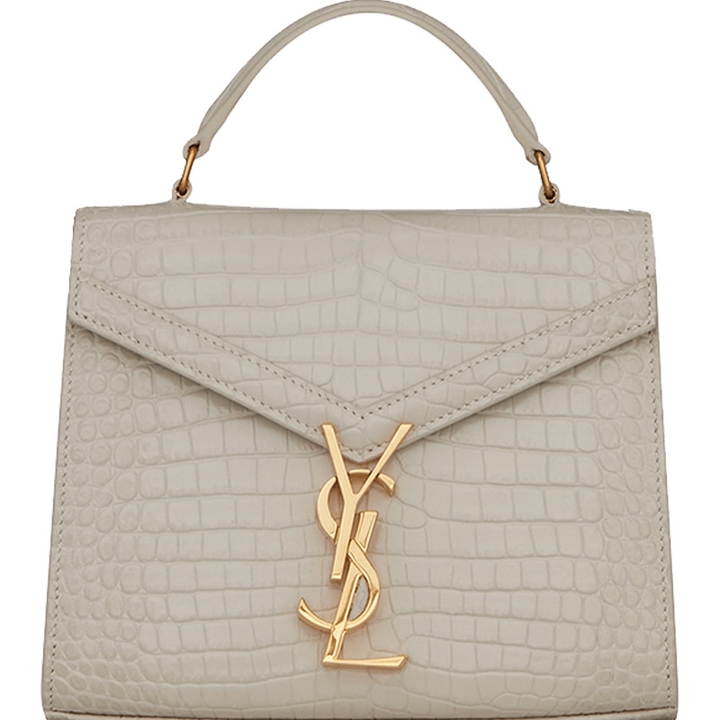 预定 YSL 20新款 CASSANDRA 单肩包 鳄鱼压纹 迷你 623930 牛皮革