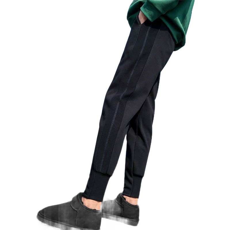 孕妇裤子春秋季春款外穿大码加绒加厚保暖宽松哈伦怀孕妇装打底裤