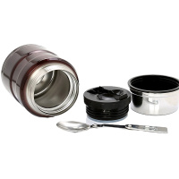 膳魔师(THERMOS)焖烧罐双层高不锈钢保温杯保温饭盒礼品SK-3000 深蓝色