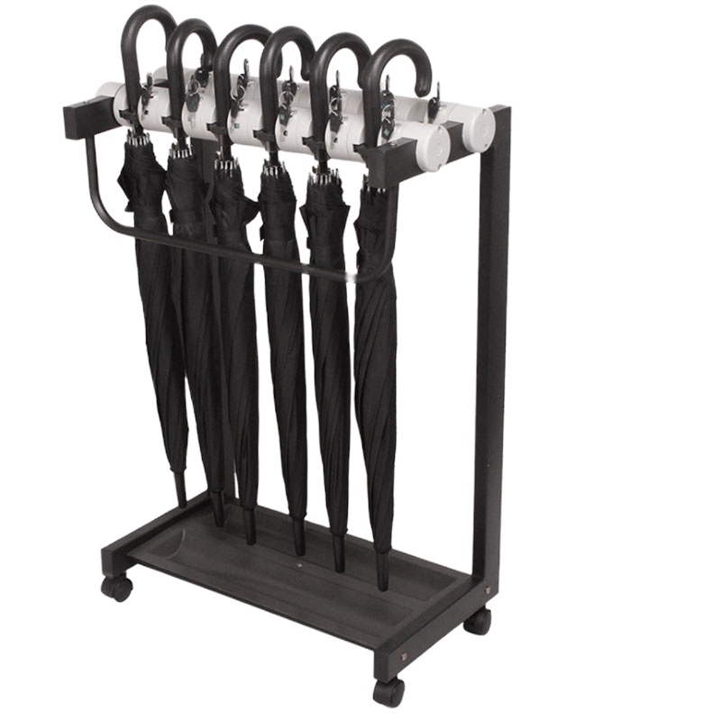 带锁雨伞架 24头