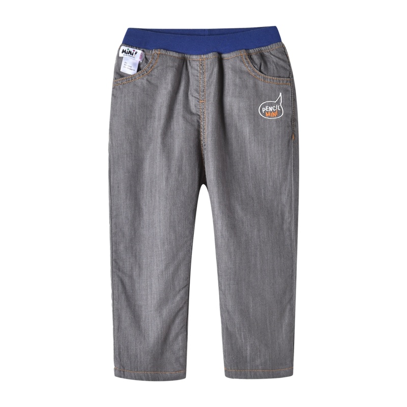 铅笔俱乐部童装2020秋冬男童牛仔长裤加绒儿童长裤纯棉保暖舒适