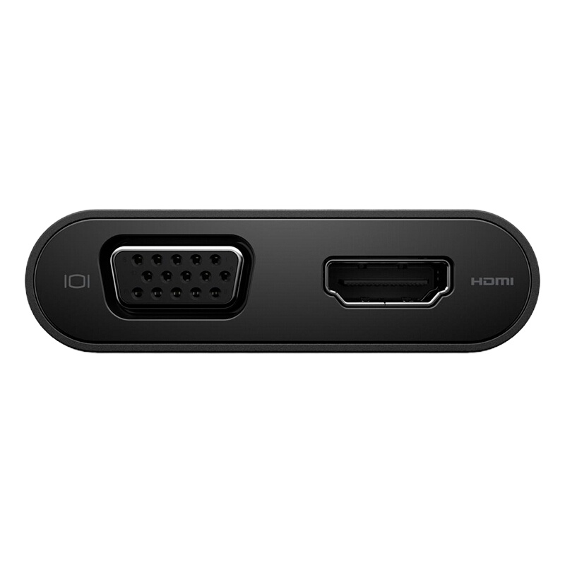 戴尔(DELL)DA200移动转换适配器 USB-C转HDMI/VGA/以太网/USB