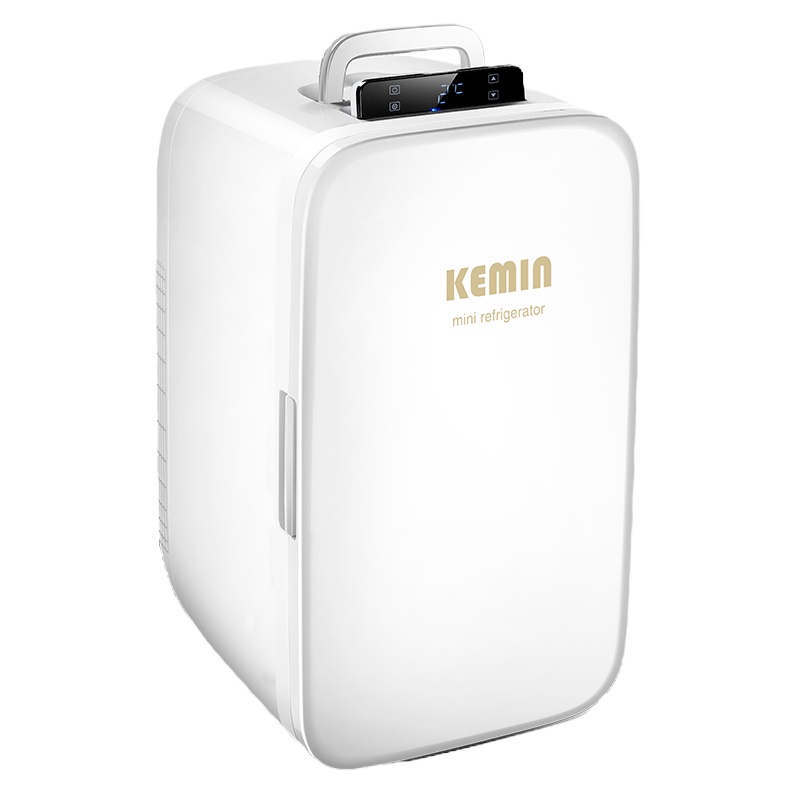 科敏车载冰箱迷你小冰箱小型制冷车家两用化妆品学生宿舍便捷式小型家用冷暖箱 K25双核数控版-带数显