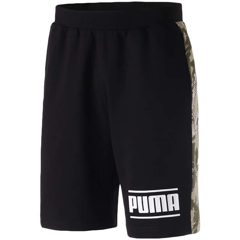 【自营】PUMA彪马男裤跑步训练运动裤休闲裤宽松短裤579555