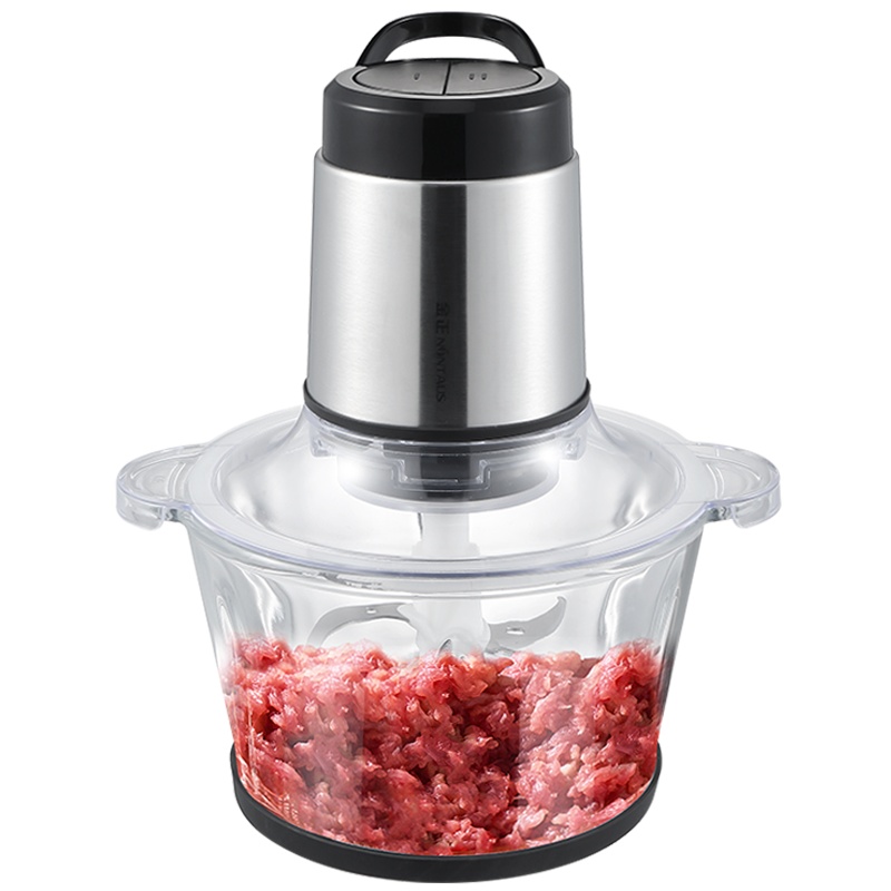 金正(NINTAUS) 绞肉机 绞肉机家用 家用电动碎肉机多功能料理机搅馅打剁辣椒机搅拌机JZR-R339玻璃碗单刀A款