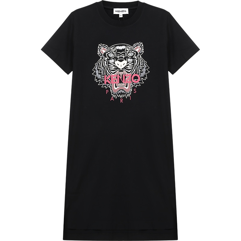 KENZO 高田贤三 女士 棉质短袖连衣裙 FA6 2RO775 4YA