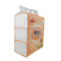 心相印 DT200 经典系列 200抽二层塑装纸抽纸 3包/袋