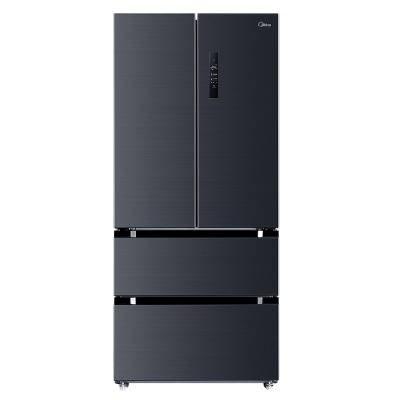 美的(Midea)BCD-518WTPZM莫兰迪灰 微晶一周鲜 一级能效 智能操控 风冷无霜 多门电冰箱