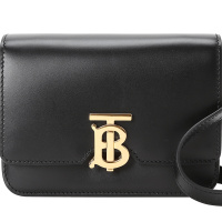 BURBERRY 迷你 TB LOGO 单肩斜挎包8016798 金扣
