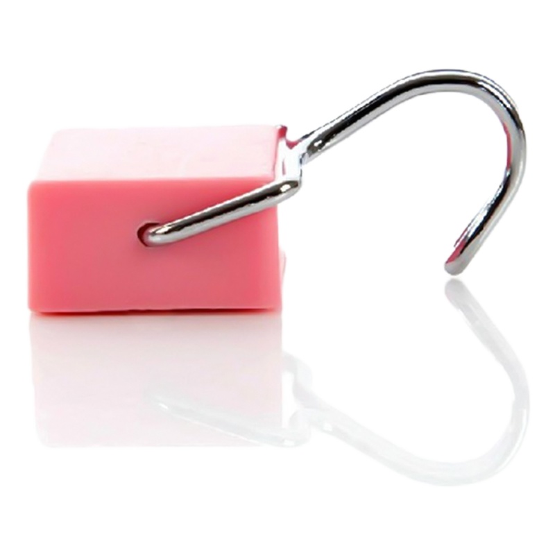 磁铁粘钩吸铁石厨房承重免打孔粘胶强挂钩子粉、蓝、黄三色随机/个