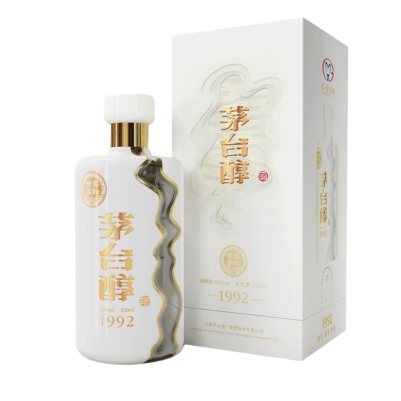 茅台 茅台醇（1992） 53度500ml盒装酱香型白酒