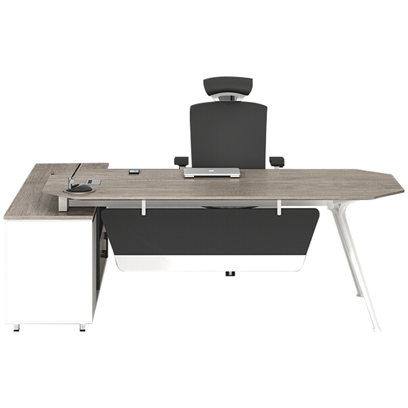 欧宝美老板桌现代简约经理桌职员单人办公桌电脑桌大班台主管台
