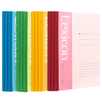 得力7651办公无线装订本(混)-40张-A5(12本装)