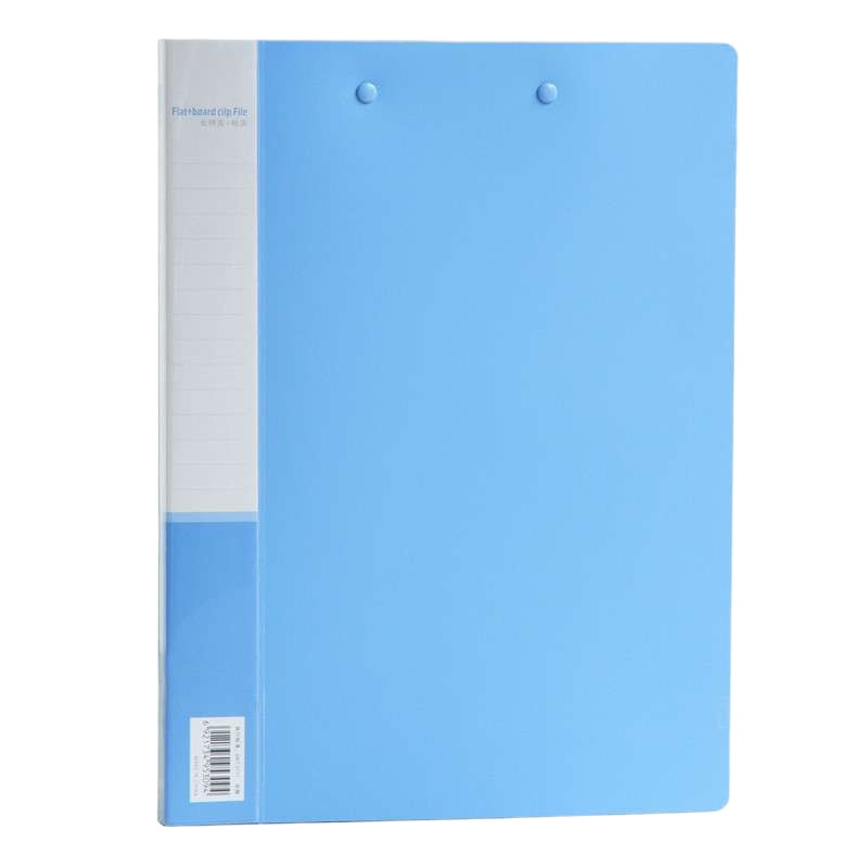 得力（deli） 5309 A4文件夹（长压夹加板夹）10个装