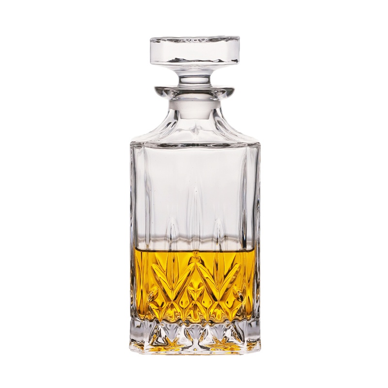 创意玻璃酒瓶红酒瓶威士忌酒具装饰小酒瓶欧式洋酒瓶空酒樽醒酒器