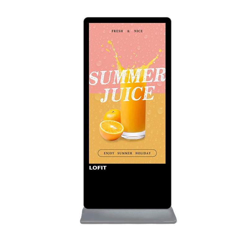 洛菲特（LOFIT）43英寸立式落地广告机 智能网络数字标牌 多媒体分屏播放显示器 免费安装LFT430M-DL1