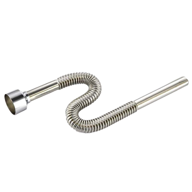 不锈钢小便斗下水器 儿童400小便池下水管