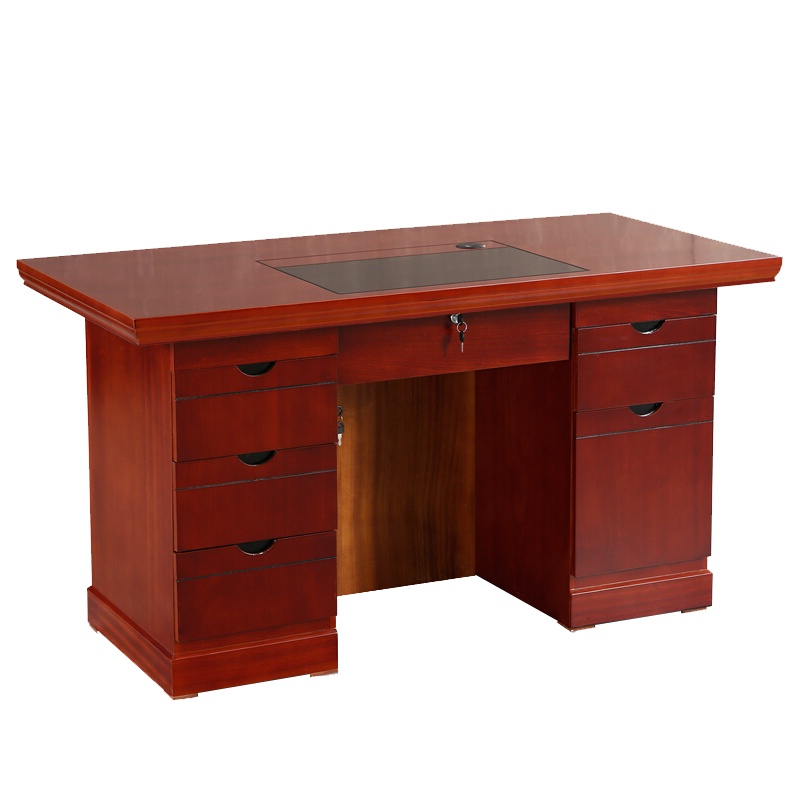 HiBoss办公桌油漆桌写字台1.4米班桌